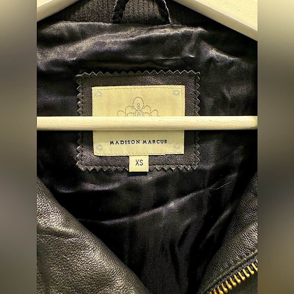 MADISON MARCUS Leather Jacket - Picture 2 of 4